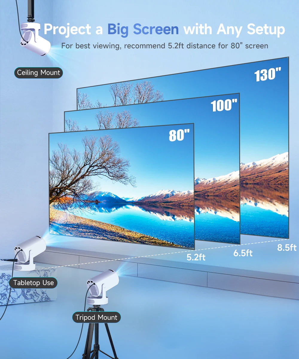 🎬 Magcubic HY300 Pro+ – Twoje Kino Domowe w Każdym Miejscu